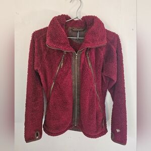 Kuhl Women's Deep Red Teddy Jacket